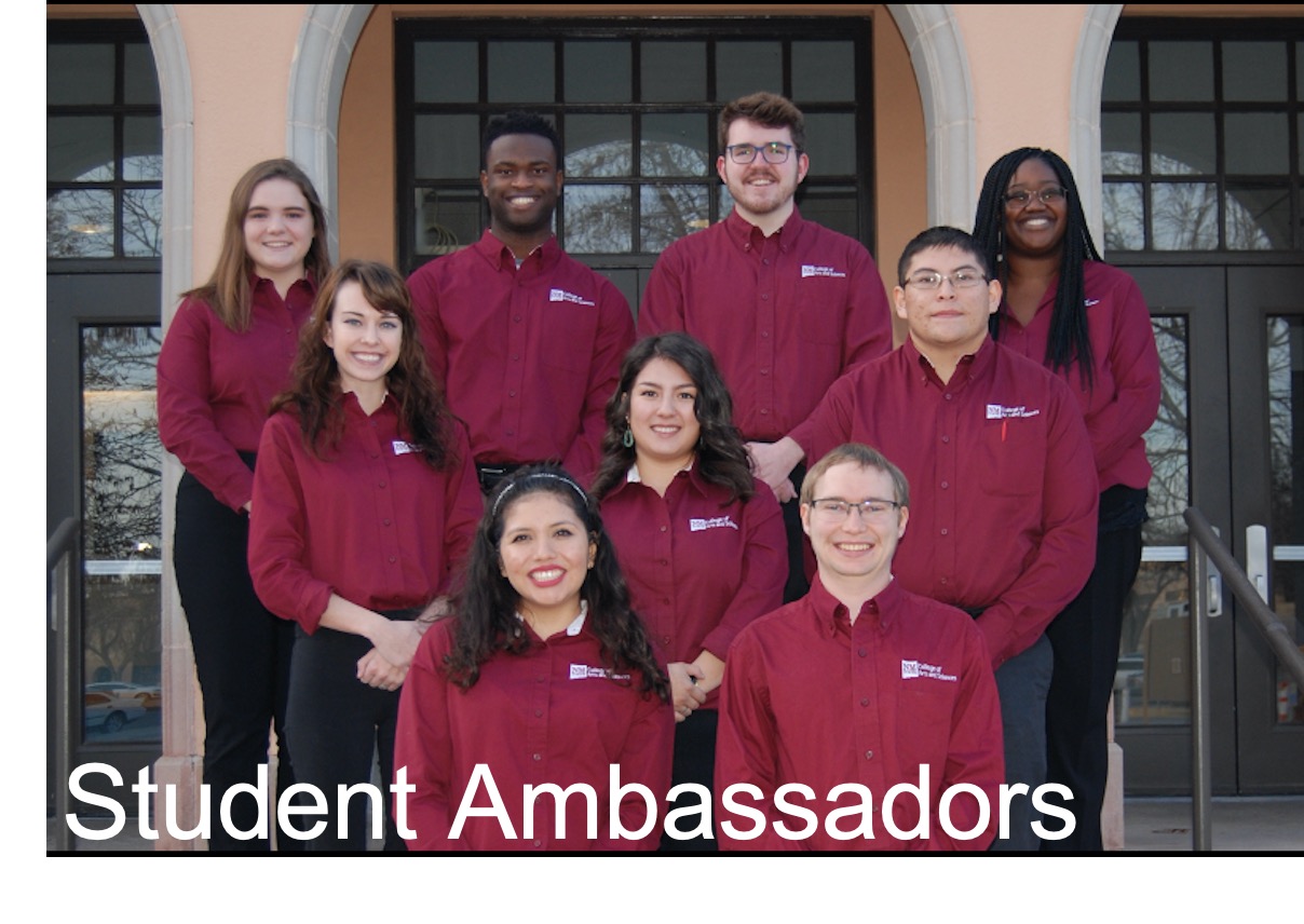 COAS Student Ambassadors